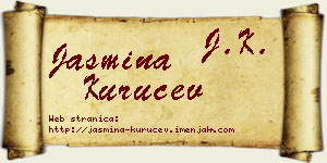 Jasmina Kuručev vizit kartica